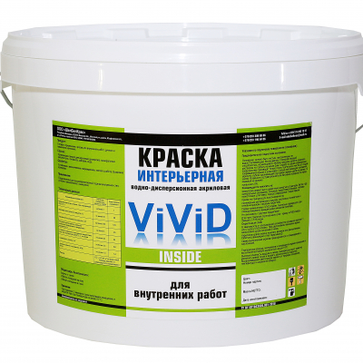 Купить акриловую краску для отделки внутренних стен