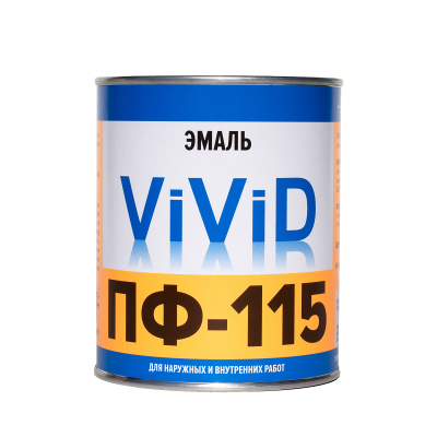 Эмаль пф-115 Белая 0.9 кг